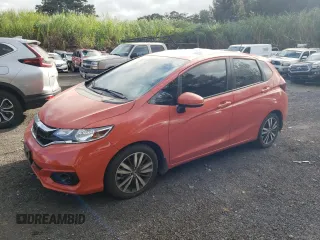 2020 Honda Fit EX z VIN 3HGGK5H83LM727121, wystawiony jako Copart lot #82295034 z przebiegiem 44 561 mil mil oraz Szkoda całkowita • Salvage title. Historia ofert i sprzedaży dostępna na DreamBid. Obrazek 1.