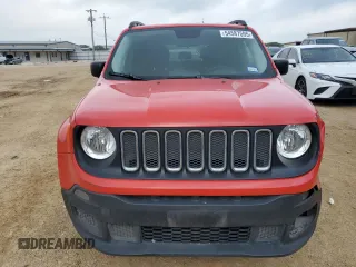 2017 Jeep Renegade Sport with VIN ZACCJAAB4HPF66247, listed as a Copart auction lot 54587595 with 142,264 mi miles and Salvage title. Bid and sale history available at DreamBid. Image 5.