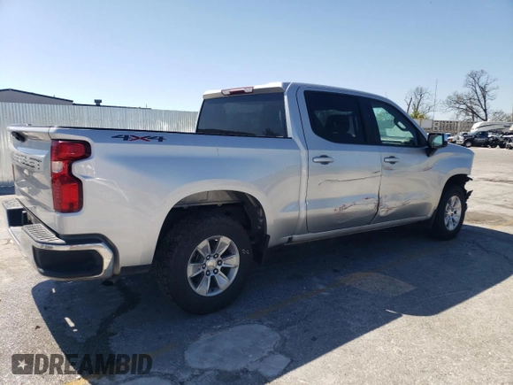 2020 Chevrolet Silverado 1500 LT with VIN 1GCUYDED4LZ226829, listed as a Copart auction lot 53317375 with 104,492 mi miles and Salvage Title. Bid and sale history available at DreamBid. Image 3.