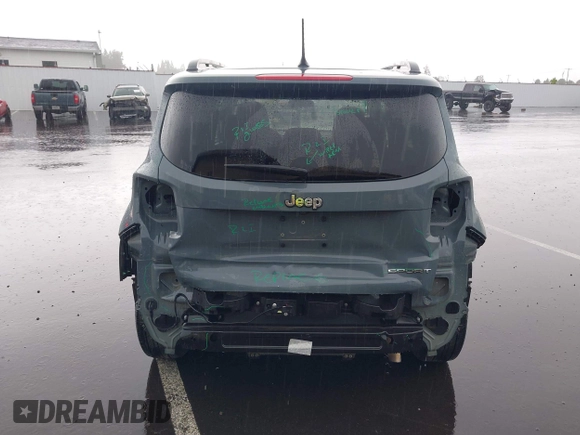 2017 Jeep Renegade Sport with VIN ZACCJAAB6HPF90937, listed as a IAAI auction lot 42226876 with 57,527 mi miles and . Bid and sale history available at DreamBid. Image 17.