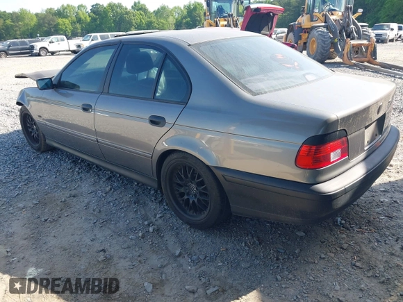 2003 BMW 5 Series 530iA with VIN WBADT63453CK29705, listed as a IAAI auction lot 42079745 with 1 mi miles. Bid and sale history available at carsss.com. Image 3.