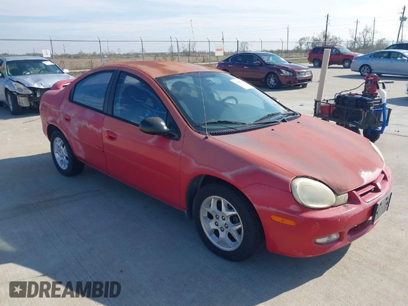 2002 Dodge Neon SXT with VIN 1B3ES56C02D627244, listed as a IAAI auction lot 41047832 with 65,827 mi miles. Bid and sale history available at carsss.com. Image 1.