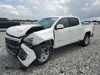 2022 Chevrolet Colorado 2WD LT with VIN 1GCGSCENXN1305022, listed as a Copart auction lot 63308355 with 46,575 mi miles and Non repairable. Bid and sale history available at DreamBid. Image 1.