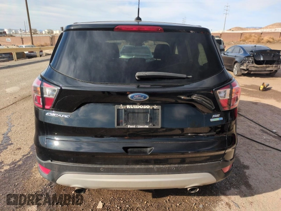 2017 Ford Escape SE with VIN 1FMCU9GD6HUE17668, listed as a Copart auction lot 49694045 with 162,100 mi miles and Salvage Title. Bid and sale history available at carsss.com. Image 6.