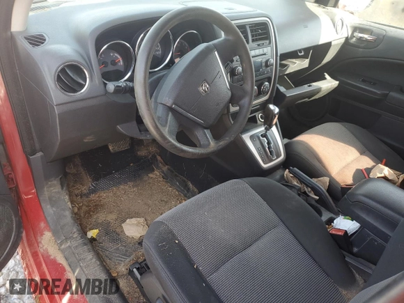 2012 Dodge Caliber SXT with VIN 1C3CDWDA3CD527684, listed as a Copart auction lot 48410545 with 0 mi miles and Clean Title. Bid and sale history available at carsss.com. Image 8.
