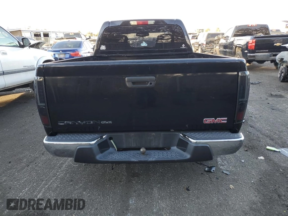 2009 GMC Canyon Work Truck with VIN 1GTCS149598120963, listed as a Copart auction lot 85587534 with 134,166 mi miles and Salvage Title. Bid and sale history available at carsss.com. Image 6.