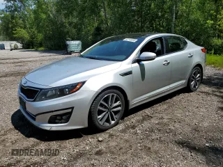 2014 Kia Optima SX Turbo with VIN KNAGR4A68E5474056, listed as a Copart auction lot 62743535 with 307,572 mi miles and Clean title. Bid and sale history available at DreamBid. Image 1.