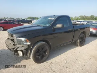 2017 Ram 1500 Express with VIN 3C6JR6AG4HG598942, listed as a Copart auction lot 54698805 with 93,171 mi miles and Salvage title. Bid and sale history available at DreamBid. Image 1.