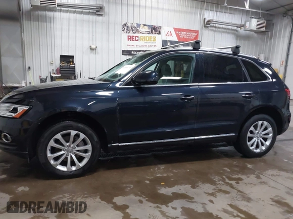 2016 Audi Q5 Premium Plus with VIN WA1L2AFP0GA081744, listed as a IAAI auction lot 42064231 with 87,824 mi miles and . Bid and sale history available at DreamBid. Image 14.
