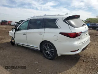 2020 Infiniti QX60 Signature Edition with VIN 5N1DL0MM2LC548361, listed as a Copart auction lot 56133795 with 27,806 mi miles and Salvage title. Bid and sale history available at DreamBid. Image 2.