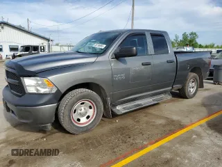 2013 Ram 1500 Tradesman z VIN 1C6RR6FP5DS617271, wystawiony jako Copart lot #55795955 z przebiegiem 87 056 mil mil oraz Szkoda całkowita • Salvage title. Historia ofert i sprzedaży dostępna na DreamBid. Obrazek 1.