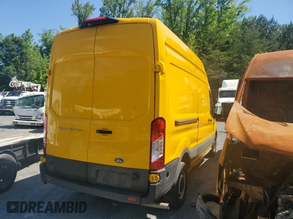 2023 Ford Transit Cargo with VIN 1FTBR1X87PKA73817, listed as a Copart auction lot 60380665 with 40,487 mi miles and Salvage title. Bid and sale history available at DreamBid. Image 3.