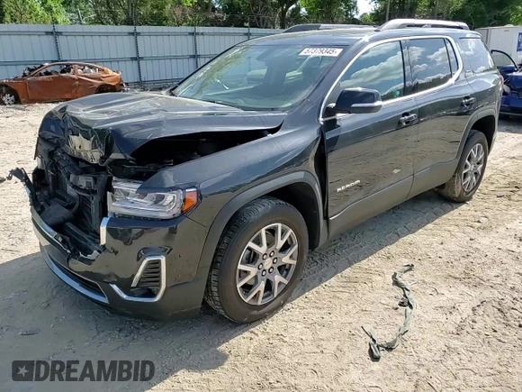 2020 GMC Acadia SLT with VIN 1GKKNULS5LZ151452, listed as a Copart auction lot 57379345 with 90,606 mi miles and Salvage title. Bid and sale history available at DreamBid. Image 13.