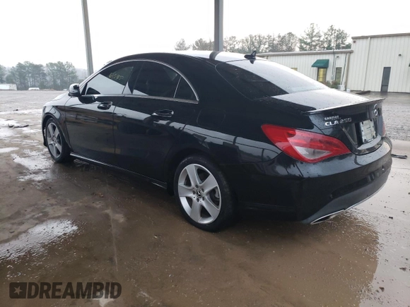 2018 Mercedes-Benz CLA with VIN WDDSJ4GB3JN582710, listed as a Copart auction lot 70184682 with 64,505 mi miles. Bid and sale history available at carsss.com. Image 2.