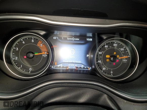 2021 Jeep Cherokee 80th Anniversary with VIN 1C4PJMMN2MD128053, listed as a Copart auction lot 54262175 with 47,454 mi miles and Salvage title. Bid and sale history available at DreamBid. Image 9.