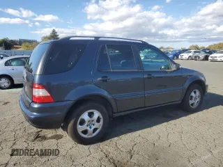 2002 Mercedes-Benz M-Class with VIN 4JGAB54E82A297805, listed as a Copart auction lot 76741804 with 222,776 mi miles and Salvage Title. Bid and sale history available at carsss.com. Image 3.