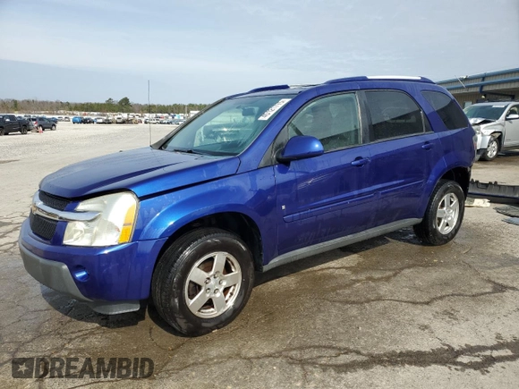 2006 Chevrolet Equinox LT with VIN 2CNDL73F666144116, listed as a Copart auction lot 45121775 with 81,425 mi miles and Salvage Title. Bid and sale history available at carsss.com. Image 1.