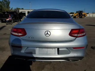 2017 Mercedes-Benz C 300 with VIN WDDWJ4JBXHF380204, listed as a Copart auction lot 48370265 with 106,863 mi miles and Clean Title. Bid and sale history available at carsss.com. Image 6.