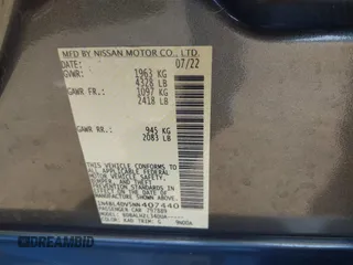 2022 Nissan Altima SV z VIN 1N4BL4DV5NN407440, wystawiony jako IAAI lot #41758671 z przebiegiem 33 889 mil mil oraz . Historia ofert i sprzedaży dostępna na DreamBid. Obrazek 9.