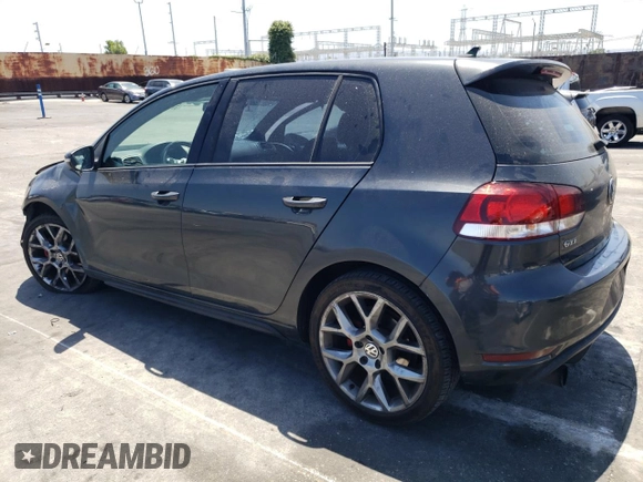 2013 Volkswagen GTI Driver's Edition with VIN WVWHD7AJ1DW116690, listed as a Copart auction lot 57914105 with 106,744 mi miles and Salvage title. Bid and sale history available at DreamBid. Image 2.