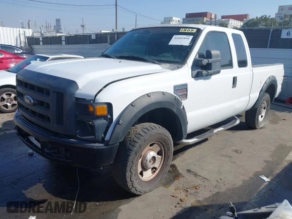 2008 Ford Super Duty F-250 SRW XL with VIN 1FTSX21R08EE25570, listed as a IAAI auction lot 41602856 with 113,322 mi miles. Bid and sale history available at carsss.com. Image 17.