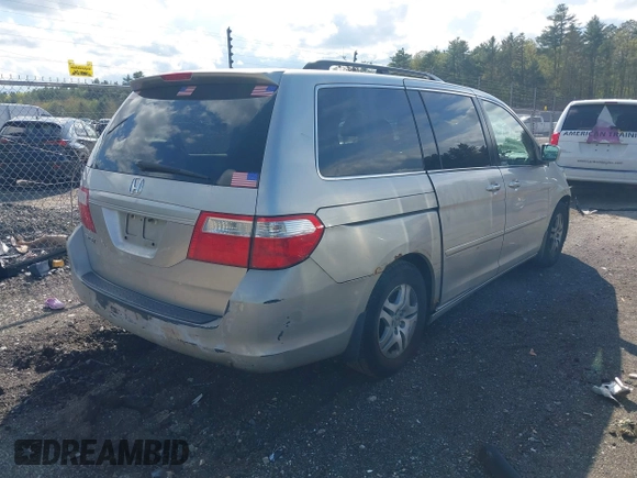 2006 Honda Odyssey EX-L with VIN 5FNRL38716B415078, listed as a IAAI auction lot 42188202 with 246,571 mi miles and . Bid and sale history available at DreamBid. Image 4.