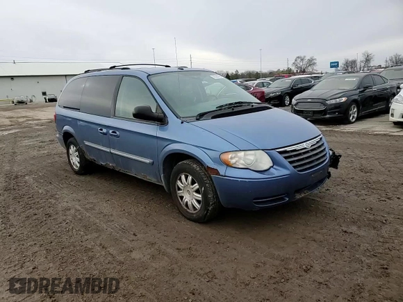 2007 Chrysler Town & Country LWB Touring with VIN 2A4GP54L27R207804, listed as a Copart auction lot 85322764 with 218,282 mi miles and Salvage Title. Bid and sale history available at carsss.com. Image 12.