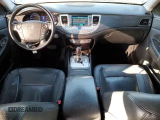 2013 Hyundai Genesis 3.8L with VIN KMHGC4DD0DU227354, listed as a Copart auction lot 46802225 with 157,652 mi miles and Salvage Title. Bid and sale history available at carsss.com. Image 8.