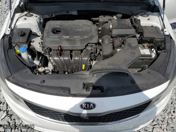 2017 Kia Optima LX with VIN 5XXGT4L36HG132984, listed as a Copart auction lot 54077825 with 117,543 mi miles and Clean Title. Bid and sale history available at carsss.com. Image 11.