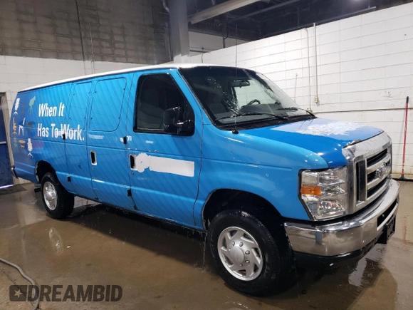 2013 Ford Econoline Cargo Commercial with VIN 1FTNS1EW4DDB07652, listed as a Copart auction lot 86308694 with 156,549 mi miles and Clean Title. Bid and sale history available at carsss.com. Image 4.