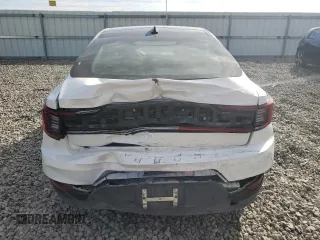 2021 Polestar 2 Launch Edition with VIN LPSED3KA9ML017586, listed as a Copart auction lot 74527864 with 31,568 mi miles and Salvage Title. Bid and sale history available at carsss.com. Image 6.