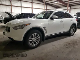 2011 Infiniti FX35 with VIN JN8AS1MW3BM731637, listed as a Copart auction lot 83784194 with 0 mi miles and Salvage Title. Bid and sale history available at carsss.com. Image 1.