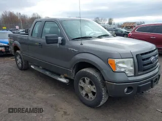 2010 Ford F-150 XL with VIN 1FTEX1E82AFA32002, listed as a IAAI auction lot 41874430 with 264,658 mi miles. Bid and sale history available at carsss.com. Image 1.