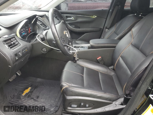 2017 Chevrolet Impala Premier with VIN 2G1145S37H9185574, listed as a Copart auction lot 51876815 with 131,963 mi miles and Salvage Title. Bid and sale history available at DreamBid. Image 7.