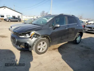 2017 Chevrolet Trax LT with VIN KL7CJLSB6HB152968, listed as a Copart auction lot 48141055 with 93,365 mi miles and Salvage Title. Bid and sale history available at carsss.com. Image 1.