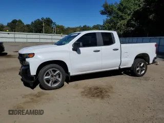 2020 Chevrolet Silverado 1500 Work Truck with VIN 1GCRWAEF0LZ269401, listed as a Copart auction lot 76620194 with 89,910 mi miles and Salvage Title. Bid and sale history available at DreamBid. Image 1.
