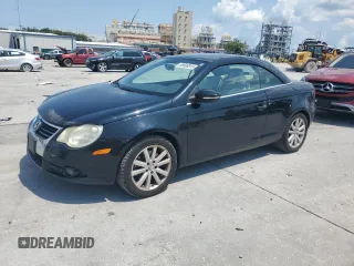 2009 Volkswagen Eos Komfort with VIN WVWBA71F89V018375, listed as a Copart auction lot 59006815 with 146,763 mi miles and Salvage title. Bid and sale history available at DreamBid. Image 1.