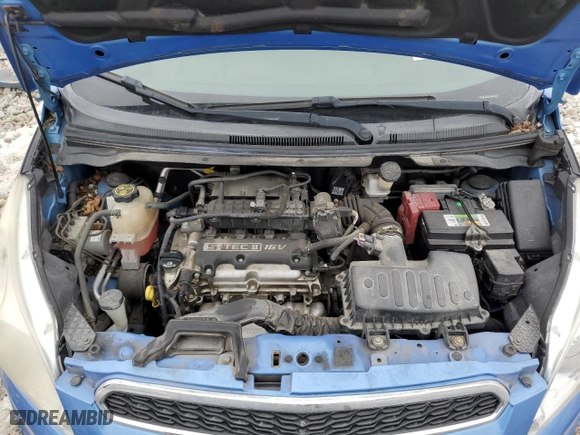 2013 Chevrolet Spark LT with VIN KL8CD6S96DC506381, listed as a Copart auction lot 42248425 with 118,338 mi miles and Salvage Title. Bid and sale history available at carsss.com. Image 12.