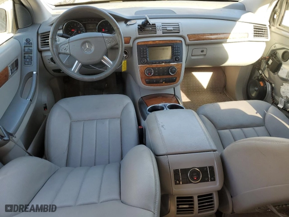 2007 Mercedes-Benz R-Class 3.5L with VIN 4JGCB65E57A059186, listed as a Copart auction lot 81681714 with 139,669 mi miles and Salvage Title. Bid and sale history available at carsss.com. Image 8.