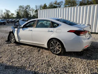 2018 Genesis G80 3.8L with VIN KMHGN4JE1JU224157, listed as a Copart auction lot 75632334 with 191,661 mi miles and Clean Title. Bid and sale history available at DreamBid. Image 2.