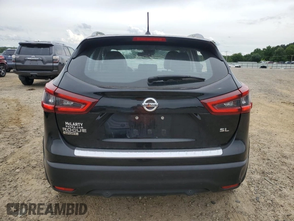 2020 Nissan Rogue SV with VIN JN1BJ1CV5LW261776, listed as a Copart auction lot 58365535 with 81,174 mi miles and Clean title. Bid and sale history available at DreamBid. Image 6.