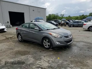 2013 Hyundai Elantra GLS with VIN 5NPDH4AE2DH408021, listed as a Copart auction lot 60660675 with 75,026 mi miles and Salvage title. Bid and sale history available at DreamBid. Image 13.