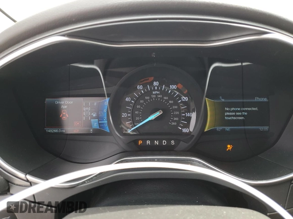 2014 Ford Fusion Titanium with VIN 3FA6P0K97ER393249, listed as a Copart auction lot 53087355 with 148,266 mi miles and Salvage Title. Bid and sale history available at DreamBid. Image 9.