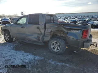 2006 Dodge Dakota SLT with VIN 1D7HW48N56S518438, listed as a Copart auction lot 44543645 with 176,626 mi miles and Salvage title. Bid and sale history available at DreamBid. Image 2.