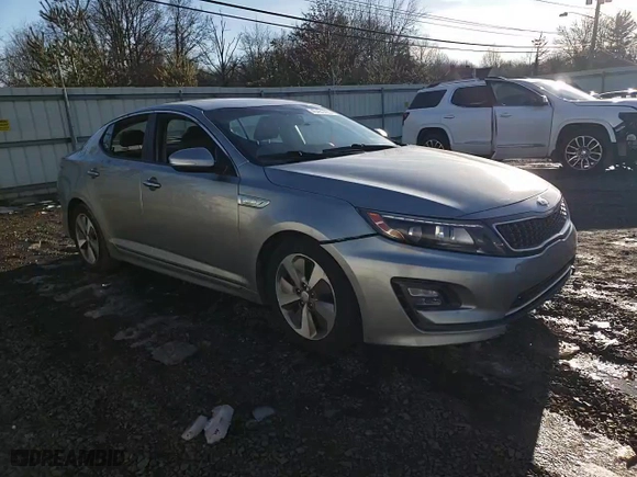 2014 Kia Optima Hybrid EX with VIN KNAGN4AD9E5073884, listed as a Copart auction lot 45431435 with 0 mi miles and Salvage Title. Bid and sale history available at carsss.com. Image 11.