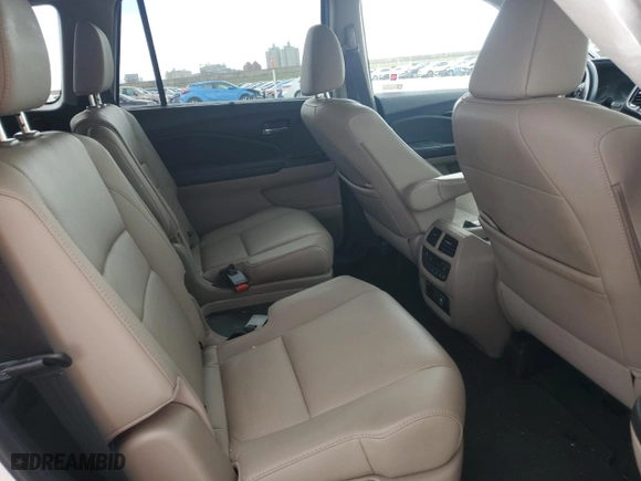 2021 Honda Pilot Elite with VIN 5FNYF6H0XMB030073, listed as a Copart auction lot 44425675 with 53,705 mi miles and Salvage Title. Bid and sale history available at carsss.com. Image 12.