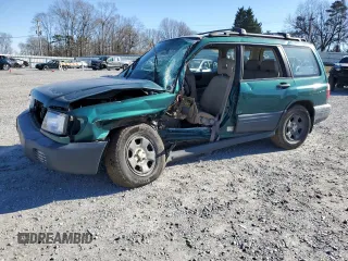 2001 Subaru Forester L with VIN JF1SF63541G751912, listed as a Copart auction lot 45462225 with 0 mi miles and Salvage Title. Bid and sale history available at carsss.com. Image 1.