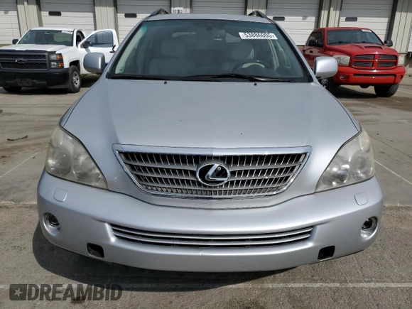 2008 Lexus RX 400h with VIN JTJHW31U282062288, listed as a Copart auction lot 53886005 with 264,042 mi miles and Clean Title. Bid and sale history available at DreamBid. Image 5.