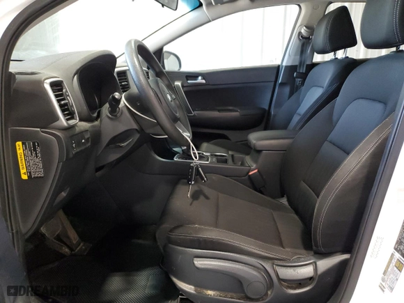 2020 Kia Sportage LX with VIN KNDPM3AC4L7809848, listed as a Copart auction lot 53145755 with 50,787 mi miles and Clean Title. Bid and sale history available at carsss.com. Image 7.