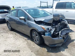 2021 Nissan Versa SV with VIN 3N1CN8EV4ML860108, listed as a IAAI auction lot 42442360 with 60,857 mi miles and . Bid and sale history available at DreamBid. Image 1.